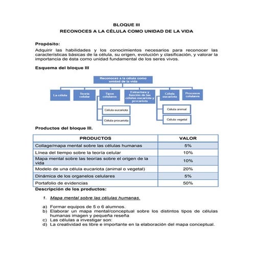 Biología i bloque iii