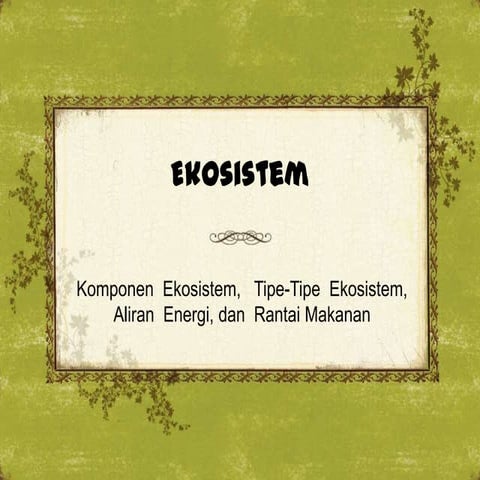 Biologi 10   ekosistem