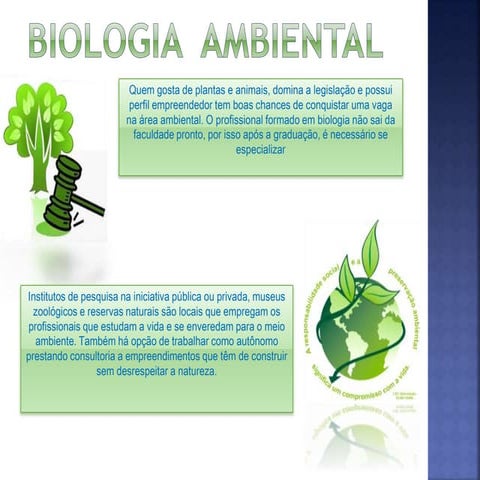 O Que é A Biologia Ambiental O Que é A Biologia Ambiental