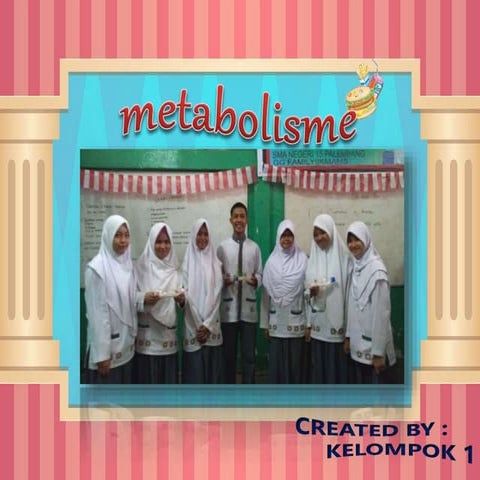 BIOLOGI KELAS XII SEMESTER I - BAB II ENZIM DAN METABOLISME MAKHLUK HIDUP POWERPOINT