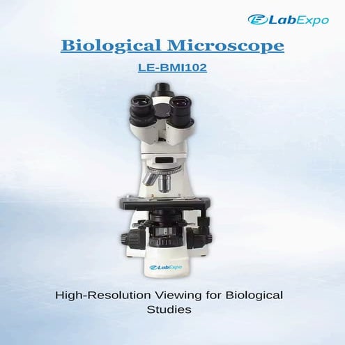 Biological Microscope LE-BMI102 - Lab Quality Microscope | PDF