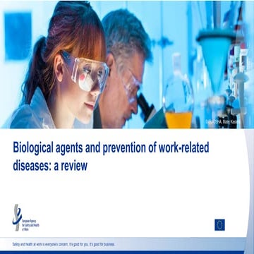 Biological agents and prevention of work-related diseases: a review for non-e...