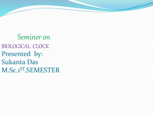 Chronopharmacology | PPTX