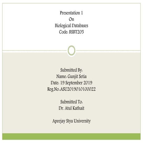 Biological database....pptx