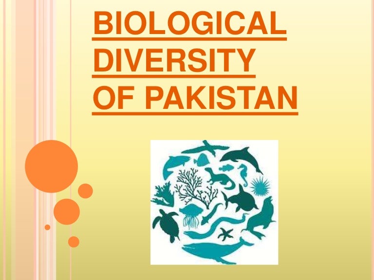 Biological diversity of pakistan