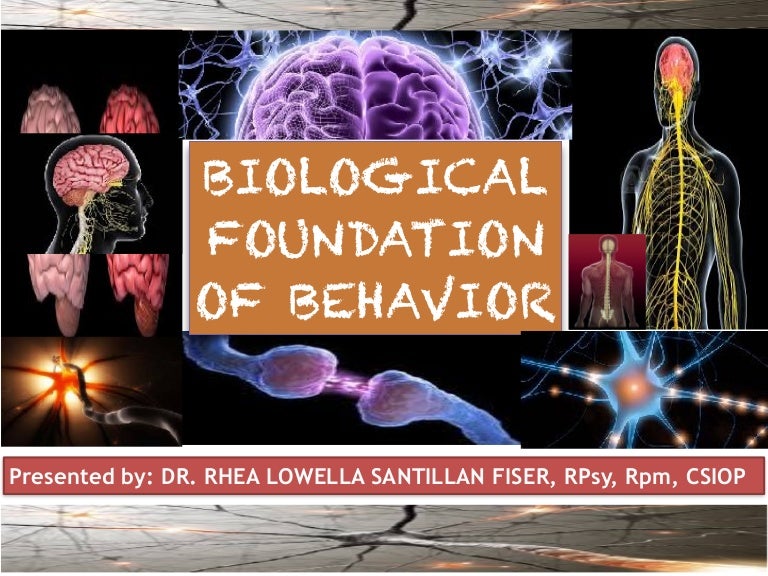 Biological Foundation Of Behavior Biological Foundation Of Behavior