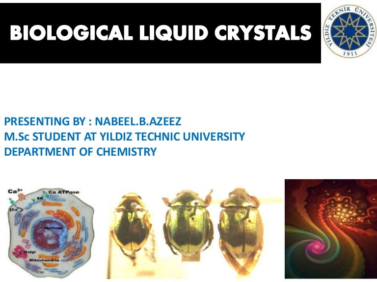 Biological liquid crystals