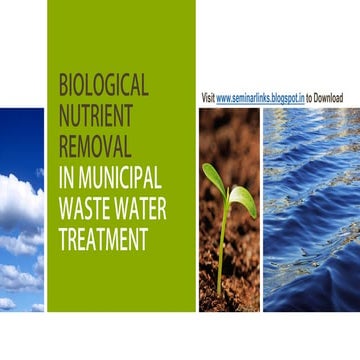 Biological Nutrient Removal (BNR)