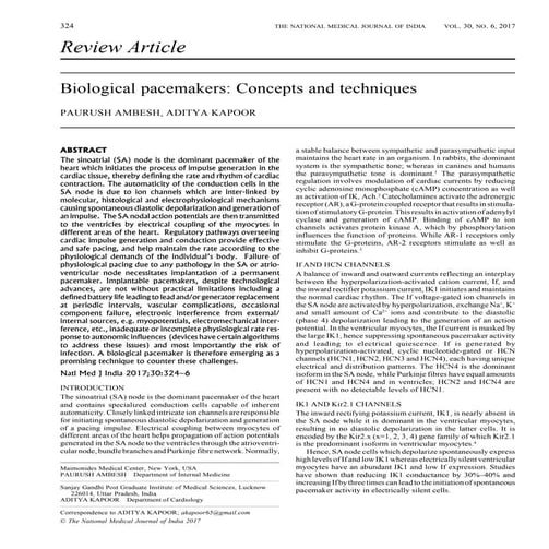 Biological pacemakers