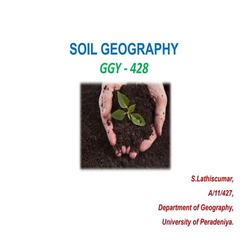 Biological soil conservation methods