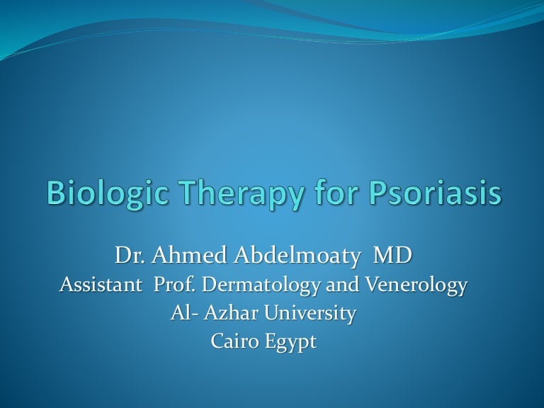 Biologic therapy for psoriasis
