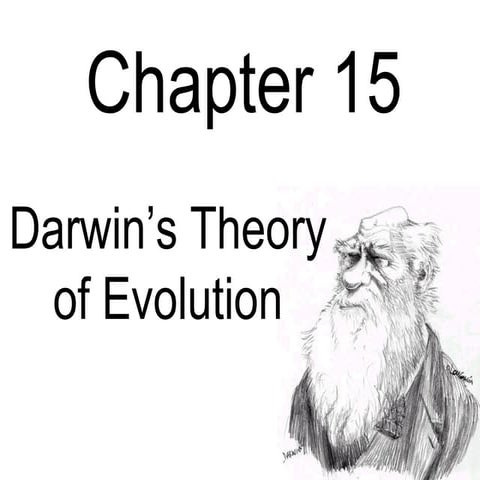 Biology - Chp 15 - Darwins Theory Of Evolution - PowerPoint