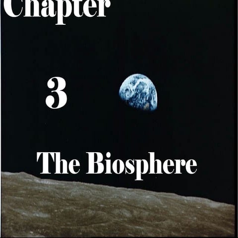 Biology - Chp 3 - The Biosphere - PowerPoint