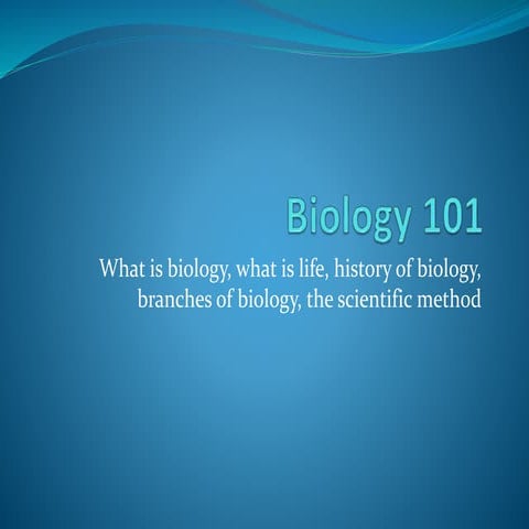 Biology 101