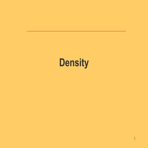 Biology density 