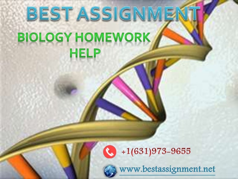 Biology homework help