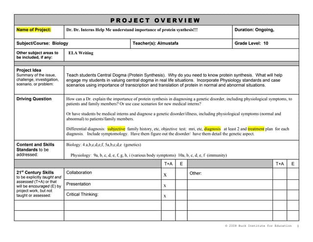 Biology lyn project planning forms_071311
