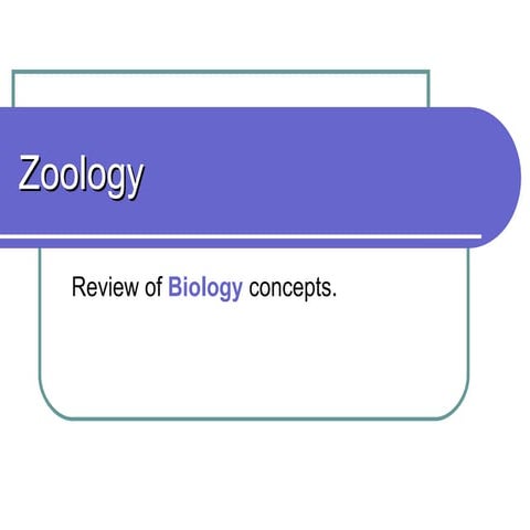 Biology Review