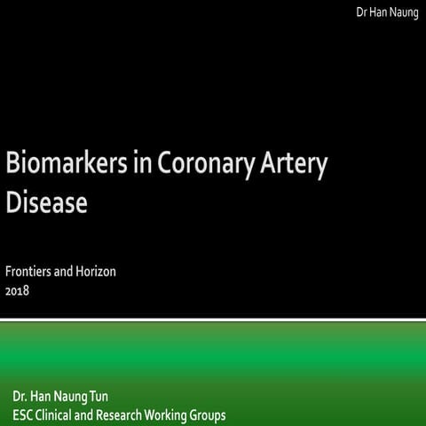 Biomarkers in Coronary Artery Disease | PDF