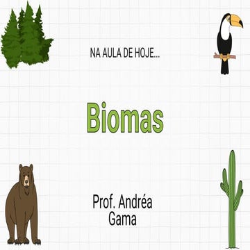Slide sobre biomas e suas importâncias para o Brasil | PDF