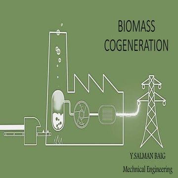 Biomass cogeneration | PPTX