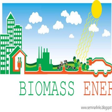 Bio mass Energy | PDF