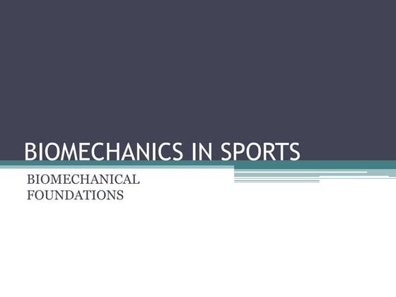 Biomechanical analysis of lifting | PPT