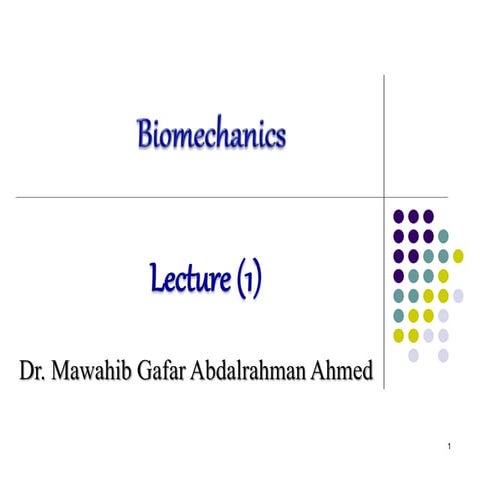 Biomechanics introduction