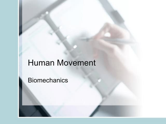 Biomechanics labs