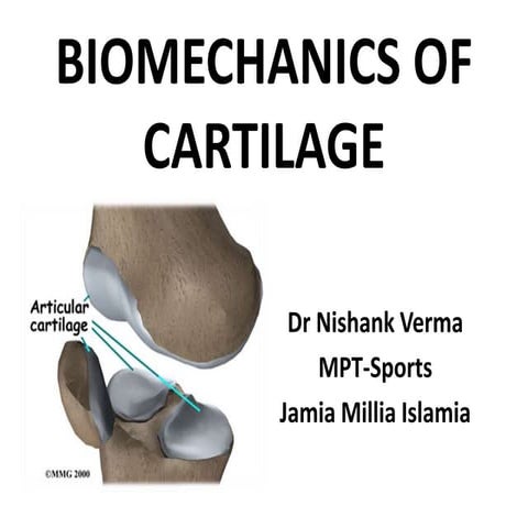 Biomech Of Cartilage