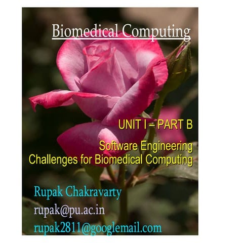 Biomedical Computing