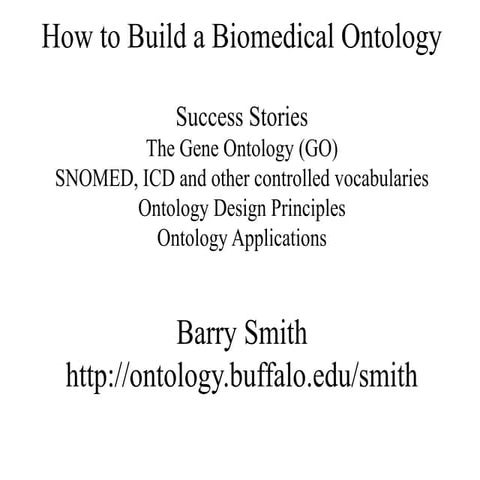 Biomedical ontology tutorial_atlanta_june2011_part1