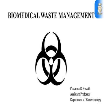 Biomedical waste