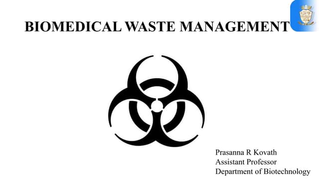 Biomedical waste