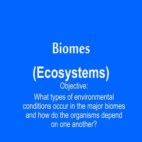 Biomes (1)