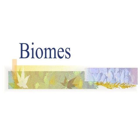 Biomes WCPSS grade 6 presentation---.ppt