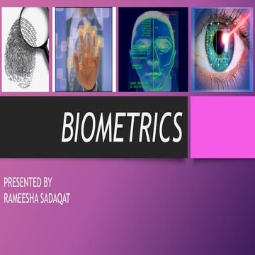 Biometrics