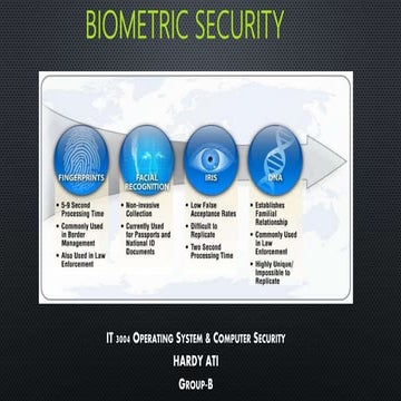 Bio metric security