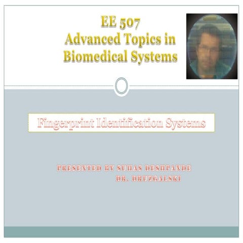 Biometrics For Security Systems