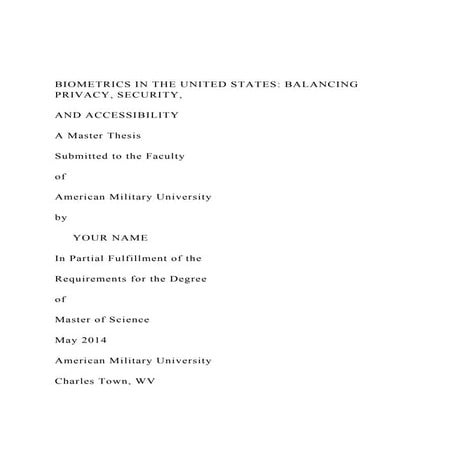 Role of Biometrics in Law Enforcement | PDF