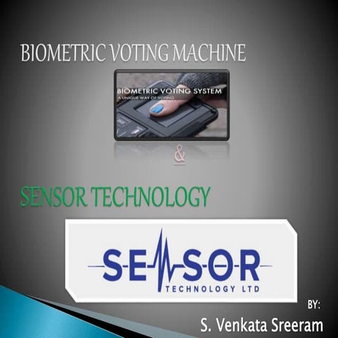 Biometric voting machine