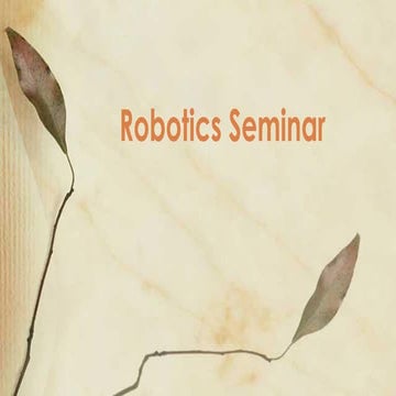 Biomimetic robots