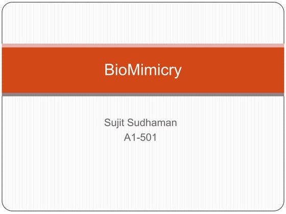 Biomimicry final18 march2012