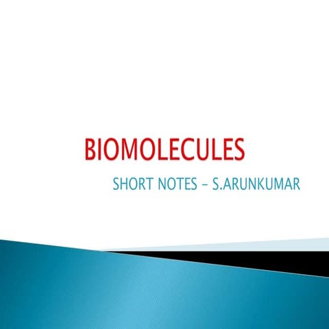 Biomolecules