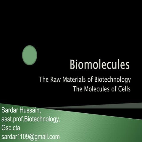 Biomolecules   