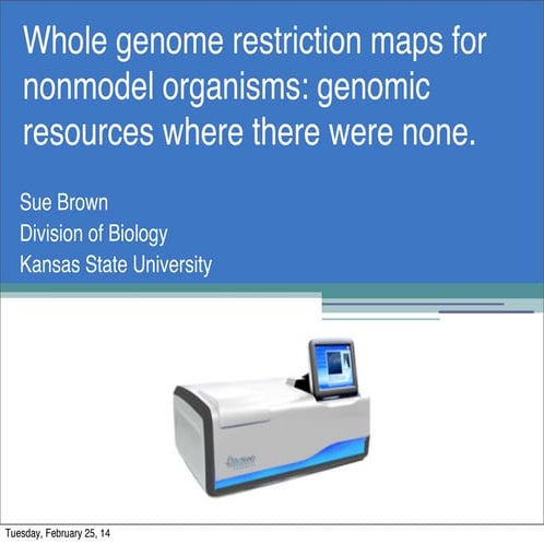 Bionano genome maps_feb2014