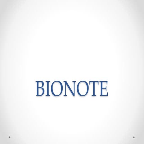 BIONOTE2.pptx