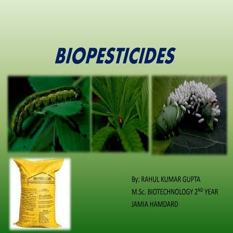 Biopesticides