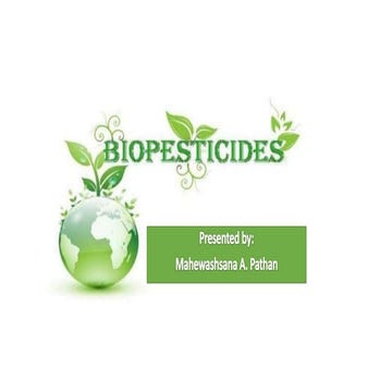 Biopesticides 