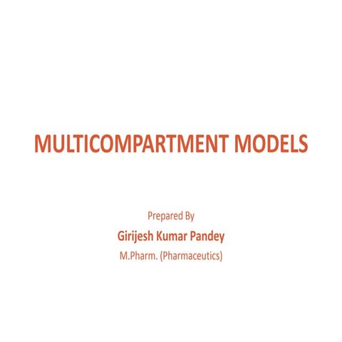 Multicompartment Models